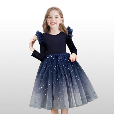 Festkleid madchen langarm 