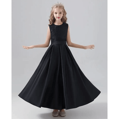 Festkleid schwarz madchen 