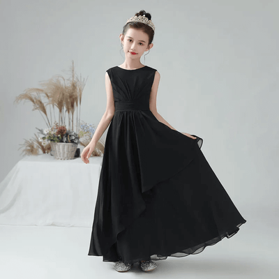 Festliches kleid madchen schwarz